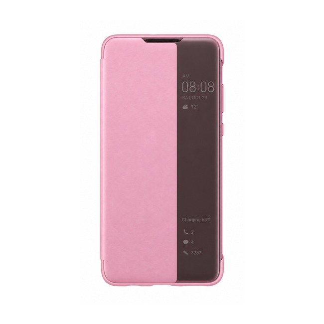 Θήκη Βιβλίο Smart View Flip για Samsung Galaxy S10+ - Ροζ